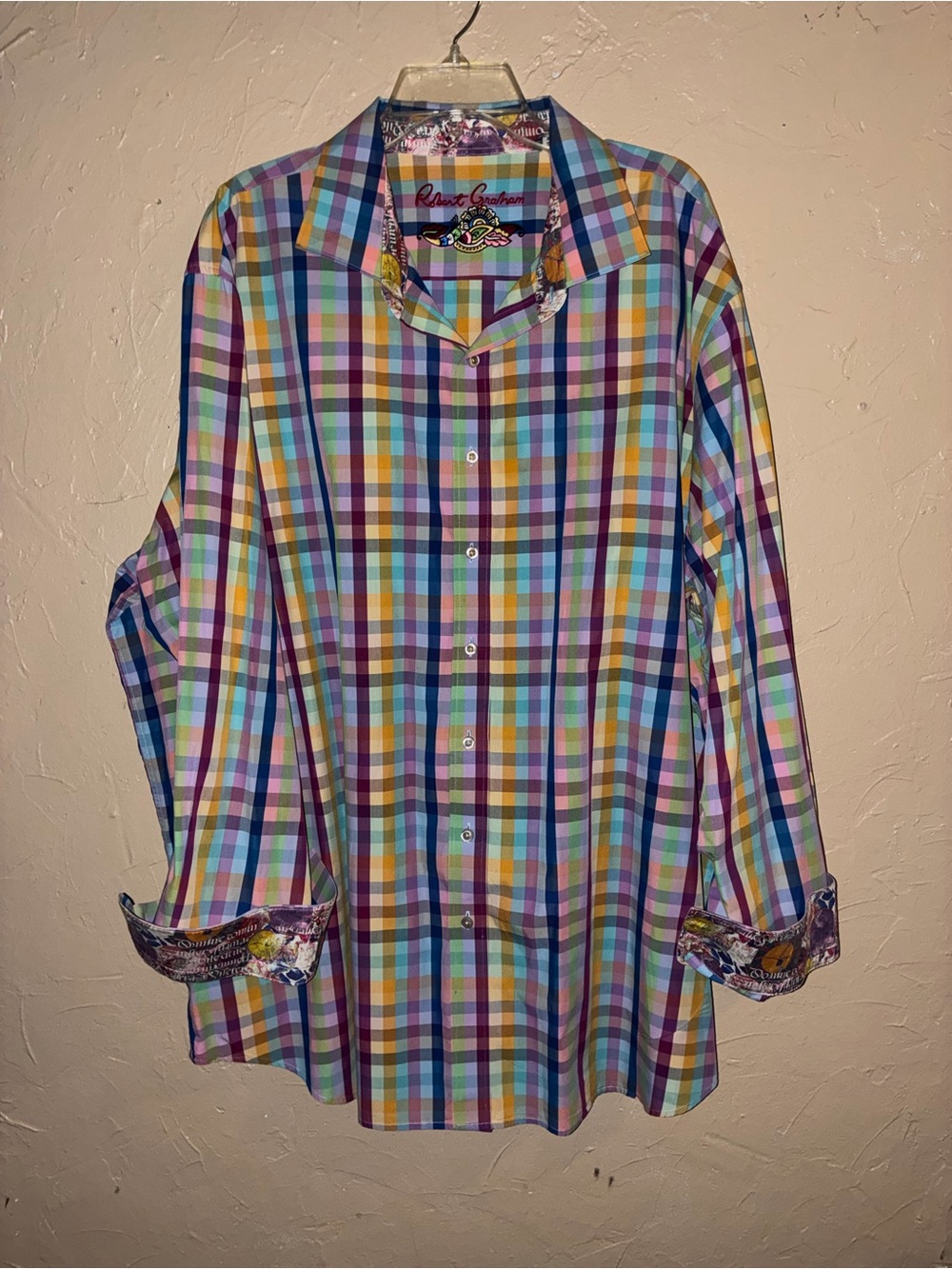 Robert Graham Multicolor Plaid Button-Up Shirt